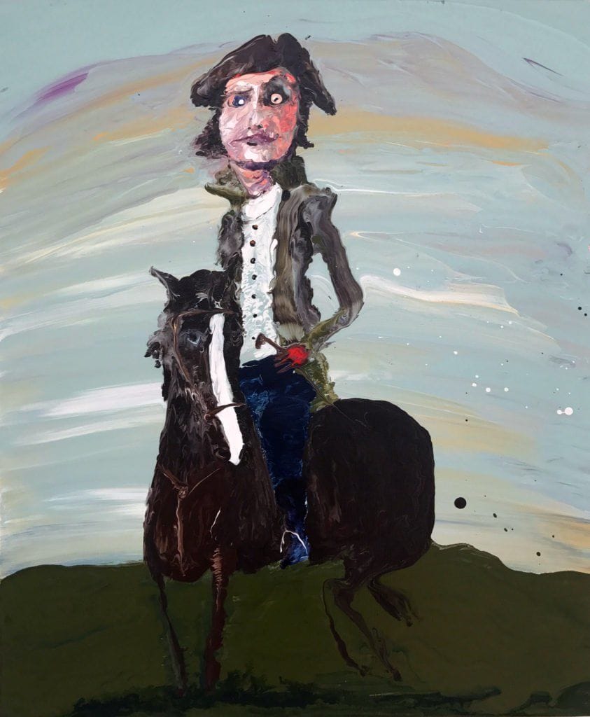 Artwork Title: Gentleman on a Horse