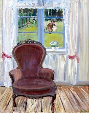 Artwork Title: Armchair by the Window