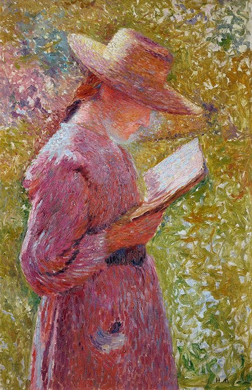 Artwork Title: Young Girl Reading