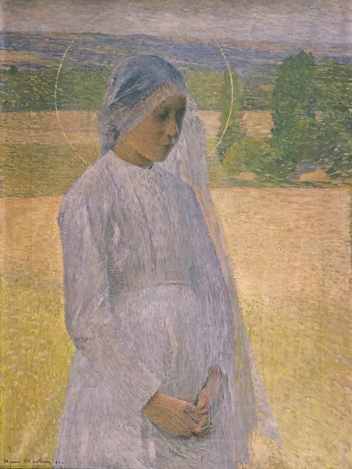 Artwork Title: Young Saint (Jeune sainte)