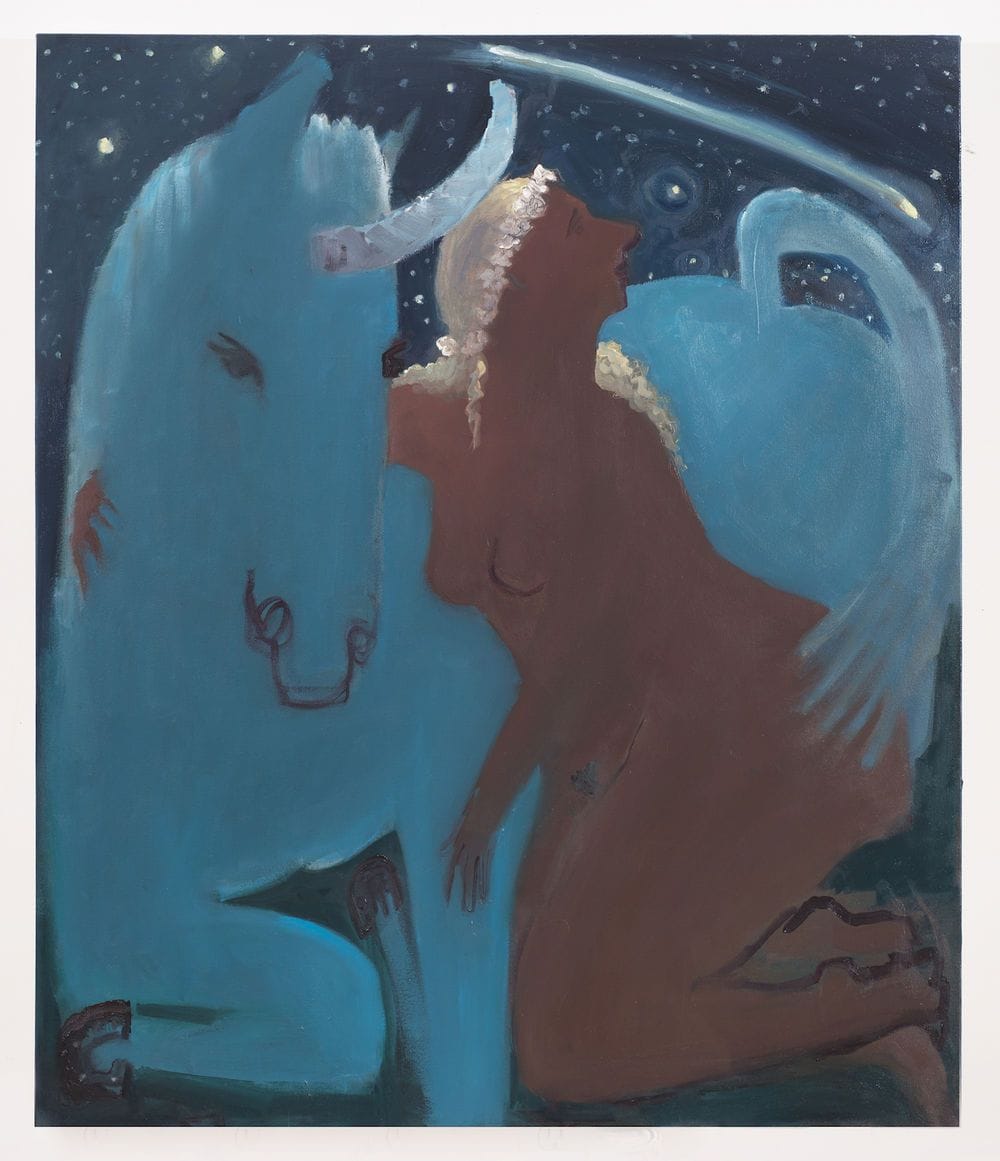 Artwork Title: Unicorn and Shooting Star