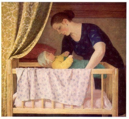 Artwork Title: At the Cradle