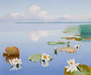 Artwork Title: Waterlelies (Waterlilies)