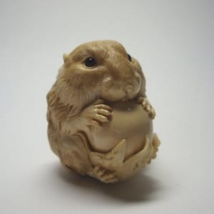Artwork Title: Hamster with a Nut