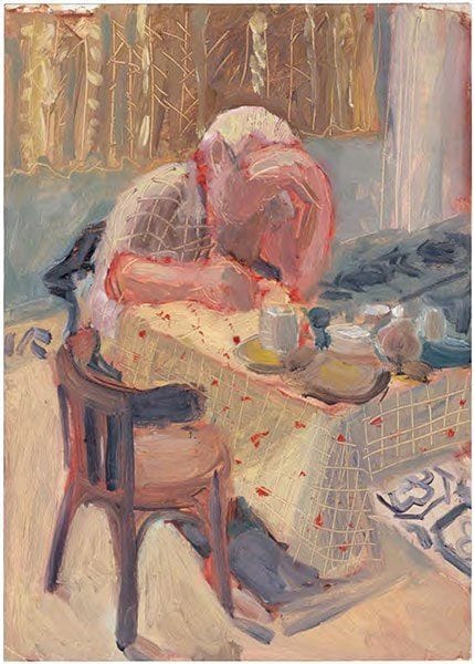 Artwork Title: Figure at a Table