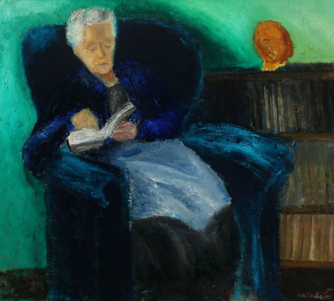 Artwork Title: Interior with Artist’s Mother