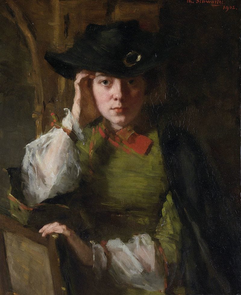 Artwork Title: Portrait of  Lizzy (Maria Elisabeth Georgina) Ansingh