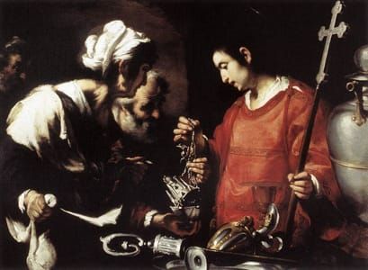 Artwork Title: The Charity Of St Lawrence