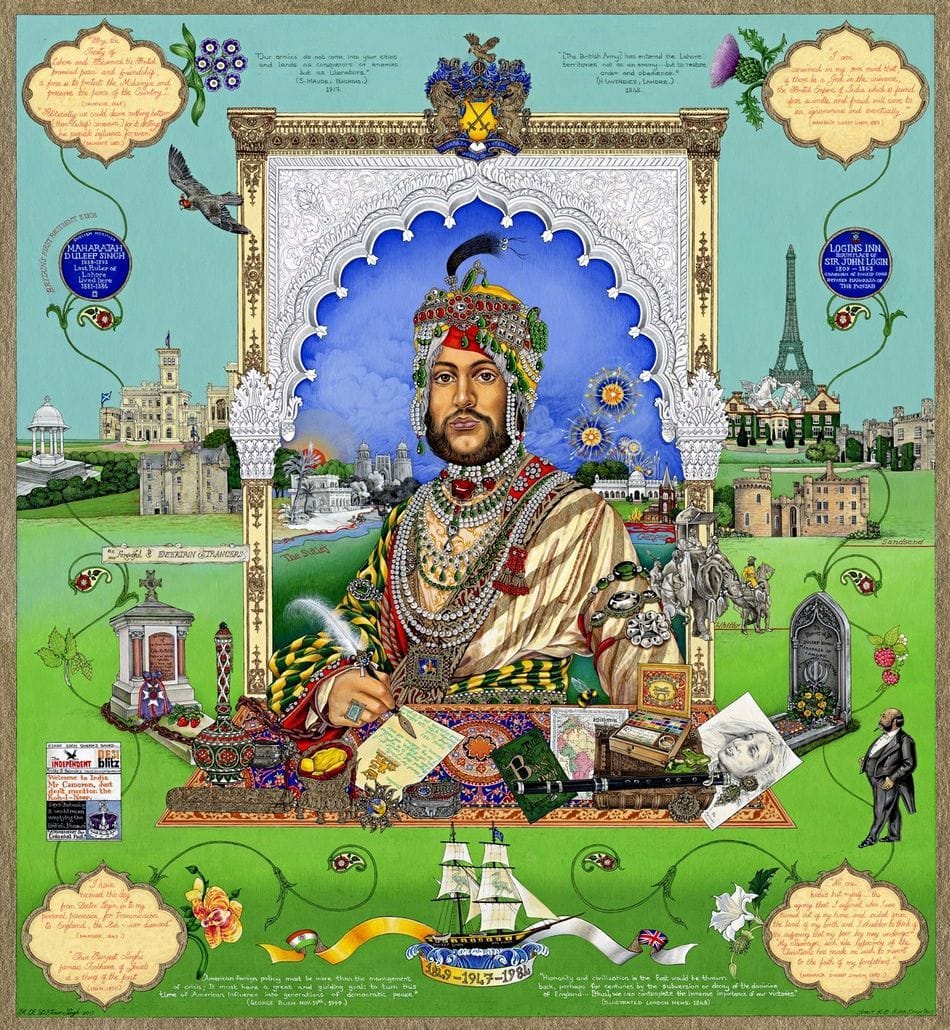 Artwork Title: Casualty of War: A Portrait of Maharaja Duleep Singh