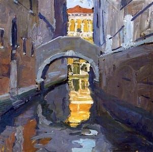 Artwork Title: Canal, Venice