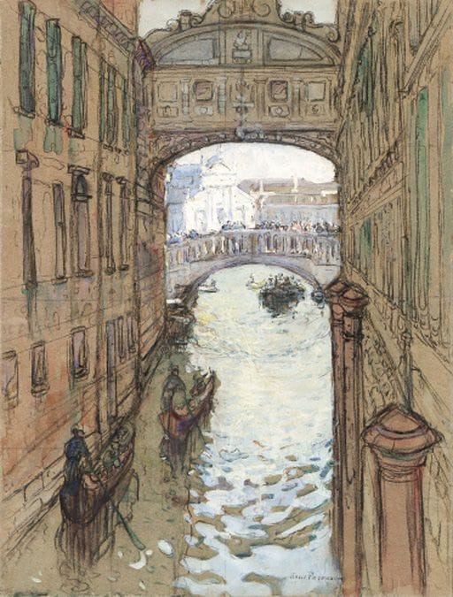 Artwork Title: Bridge of Sighs, Venice