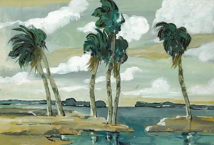 Artwork Title: Palms and Trade Winds