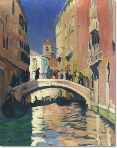 Artwork Title: Venetian Canal