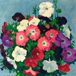 Artwork Title: Bouquet of Petunias