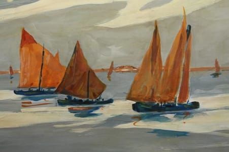Artwork Title: Venice Boats, Italy