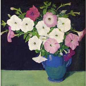 Artwork Title: Still Life with a Jug of Petunias
