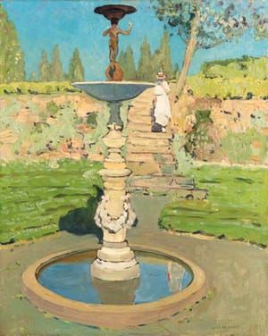 Artwork Title: Vedder Fountain, Sunlight