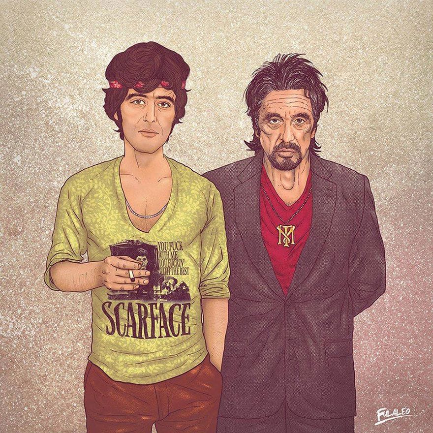 Artwork Title: Yo & Mi Otro Yo. (Me & My Other Me), Al Pacino