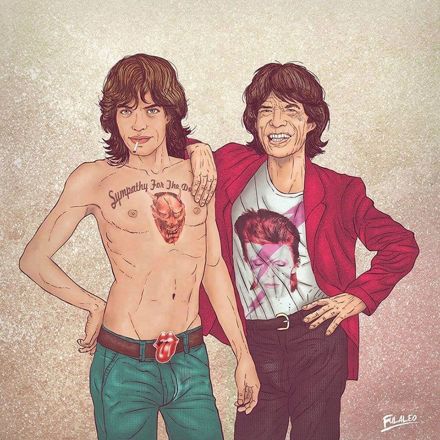 Artwork Title: Yo & Mi Otro Yo. (Me & My Other Me), Mick Jagger