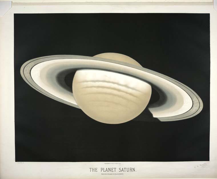 Artwork Title: The Planet Saturn