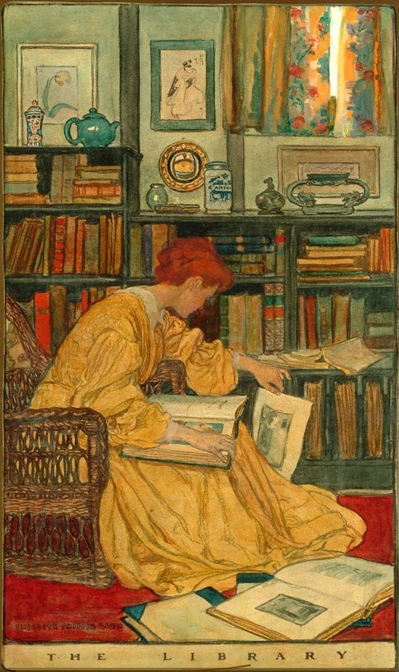 Artwork Title: The Library
