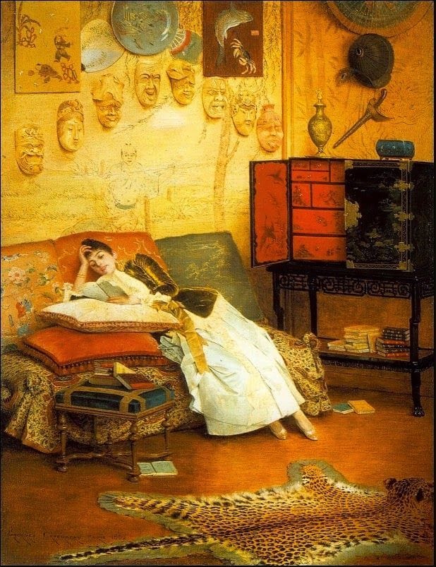 Artwork Title: The Reading Woman