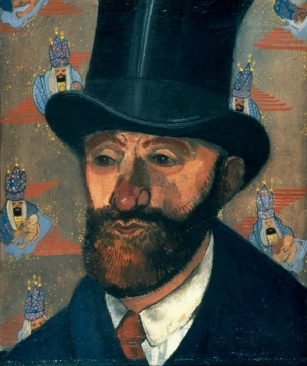 Artwork Title: Portrait of a Man with Beard and Top Hat
