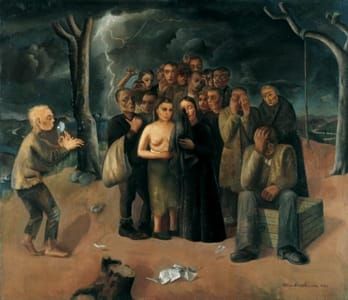 Artwork Title: The Storm (The Exiles) 1941