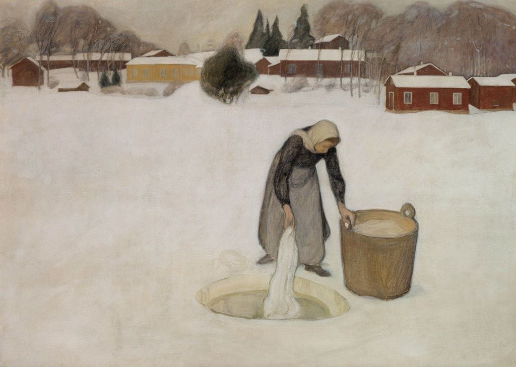 Artwork Title: Washing on the Ice