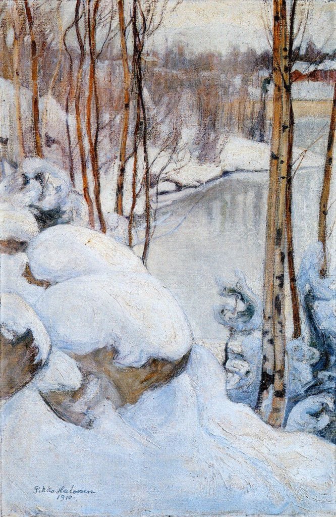 Artwork Title: Talvipäivä (Winter)