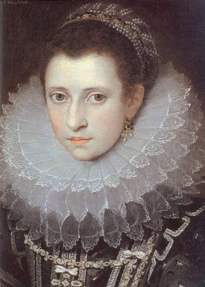 Artwork Title: Portrait of an Italian lady incorrectly described as Anne Boleyn