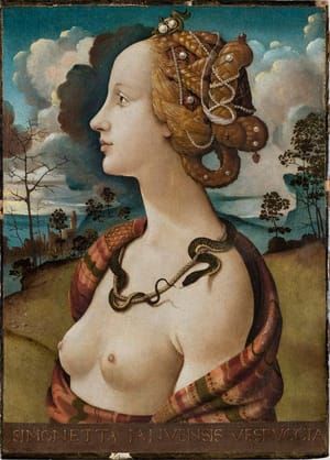 Artwork Title: Portrait of Simonetta Vespucci