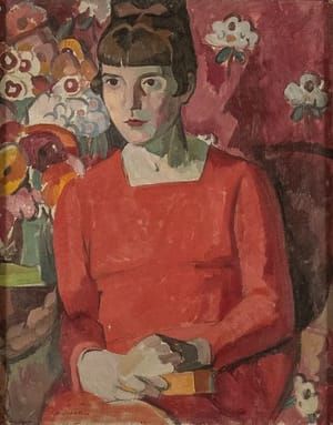 Artwork Title: Portrait of Katherine Mansfield