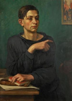 Artwork Title: Portrait of Pavel Šimon