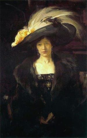 Artwork Title: Clotilde with Hat