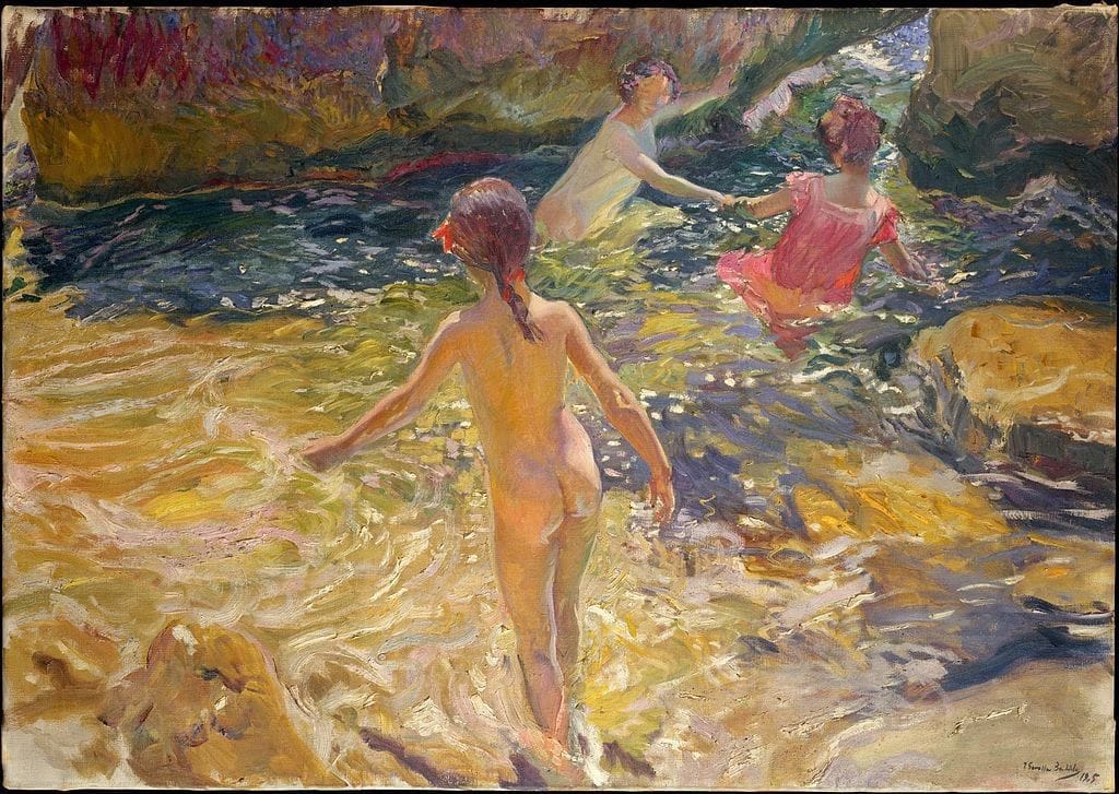 Artwork Title: The Bath, Javea