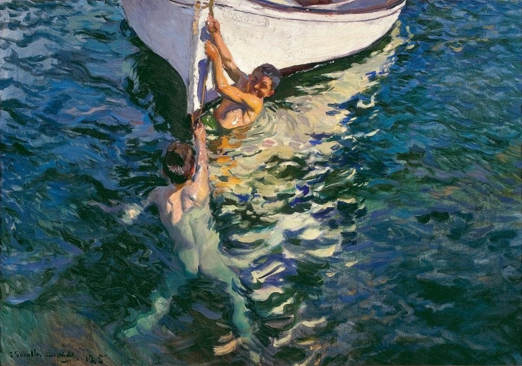 Artwork Title: The White Boat, Jávea
