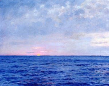 Artwork Title: Sunset on the Baltic Sea