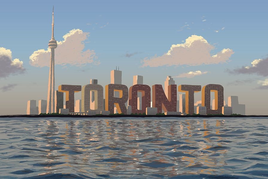 Artwork Title: Toronto citytype