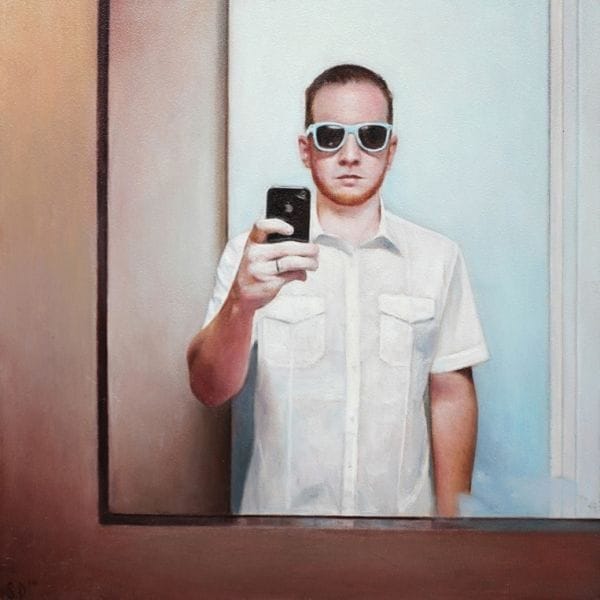 Artwork Title: iPhone Self Portrait
