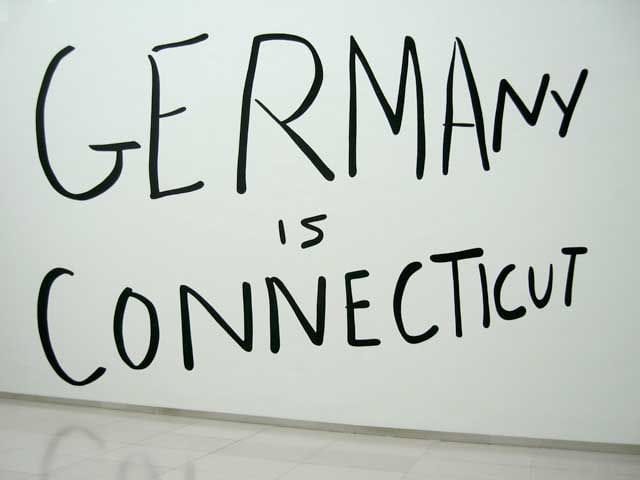 Artwork Title: Germany is Connecticut