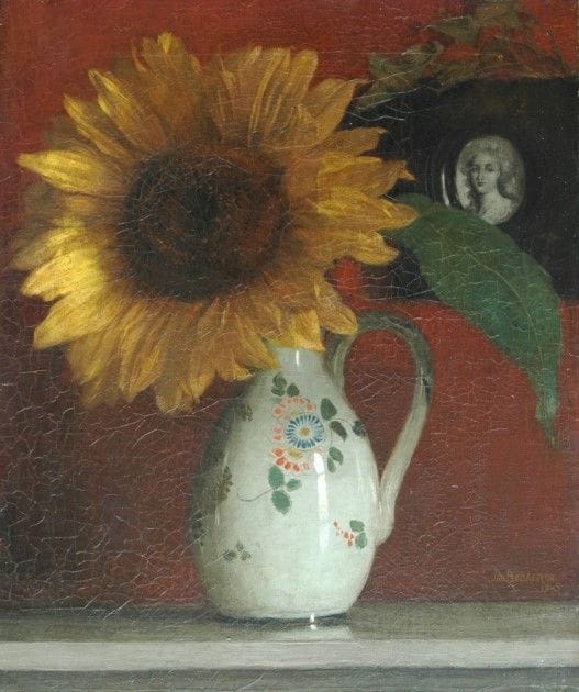 Artwork Title: Still life with sunflower