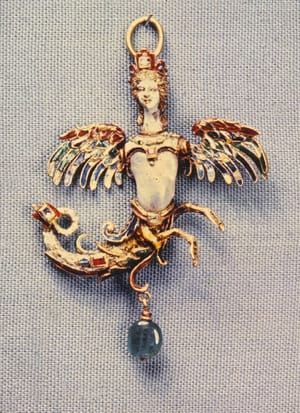 Artwork Title: Harpy pendant