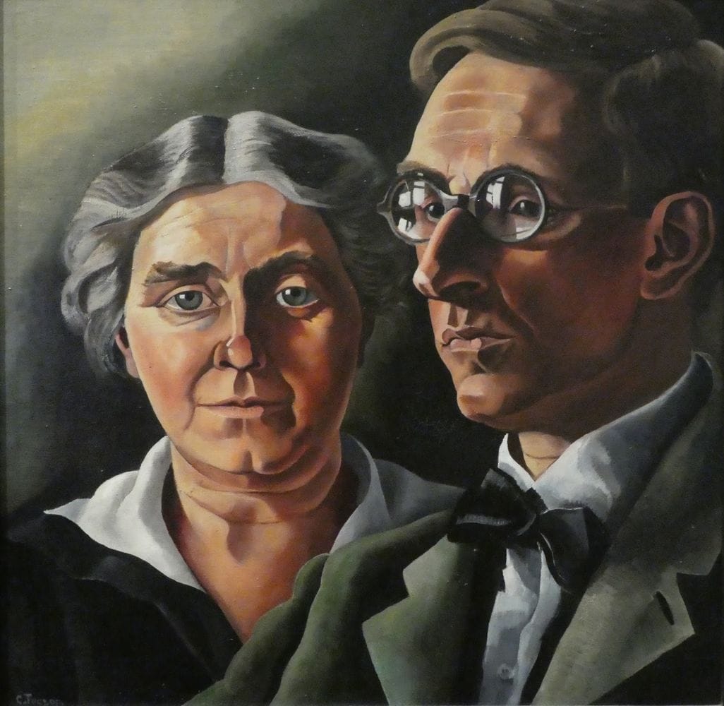 Artwork Title: De schilder Jacob Nieweg en zijn vrouw Neine (The painter Jacob Nieweg and his wife Neine)