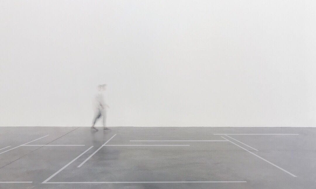 Artwork Title: Installation, 500X700 Cm Scotch On Floor,2017