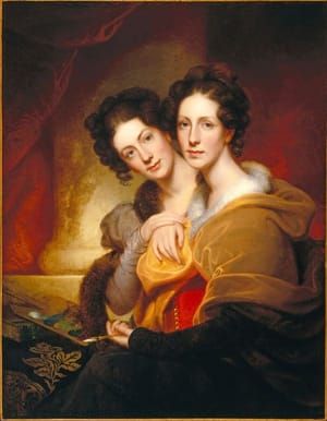 Artwork Title: The Sisters (Eleanor and Rosalba Peale)