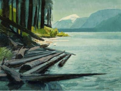 Artwork Title: Buttle Lake Shoreline, Vancouver Island, BC