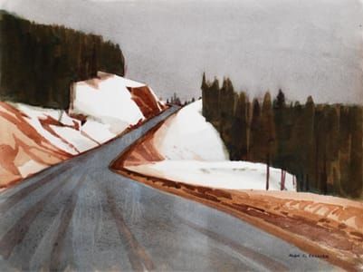 Artwork Title: Big Bend Highway