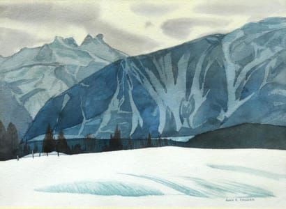 Artwork Title: Monashee Mountains, BC