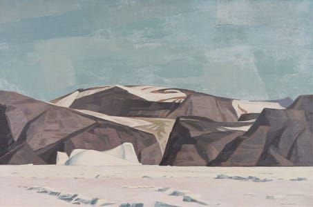 Artwork Title: Cape Mercy, Baffin Island